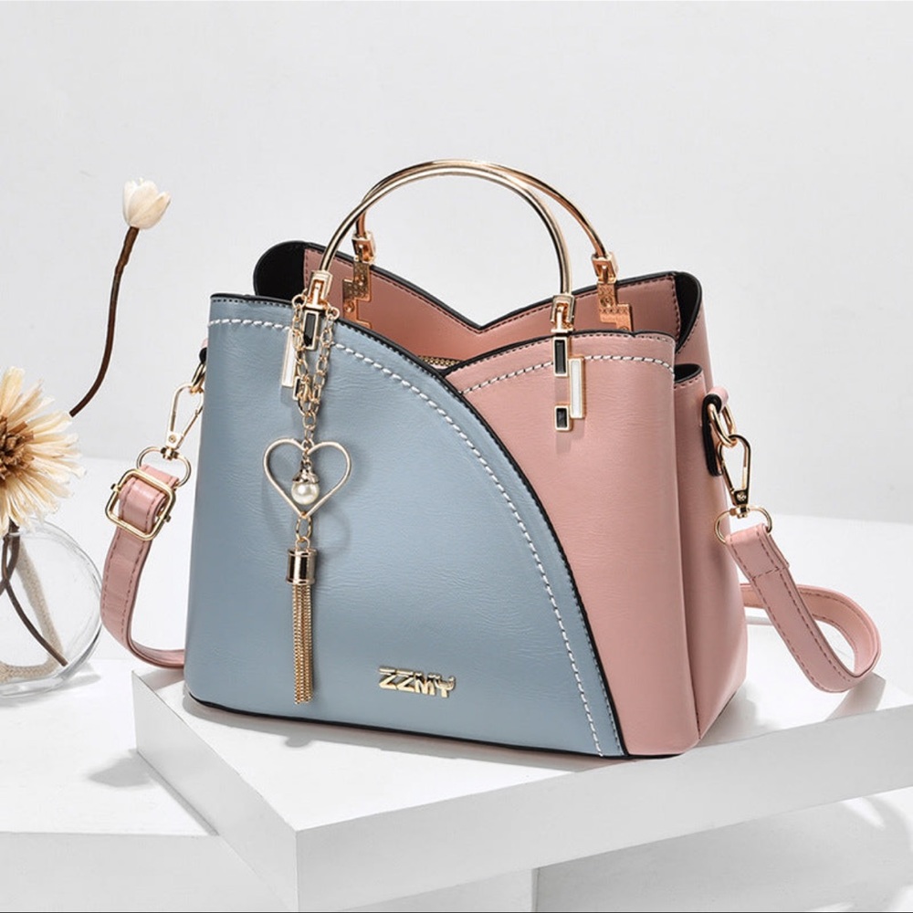 Color Block Handbag - Picture 2 of 6
